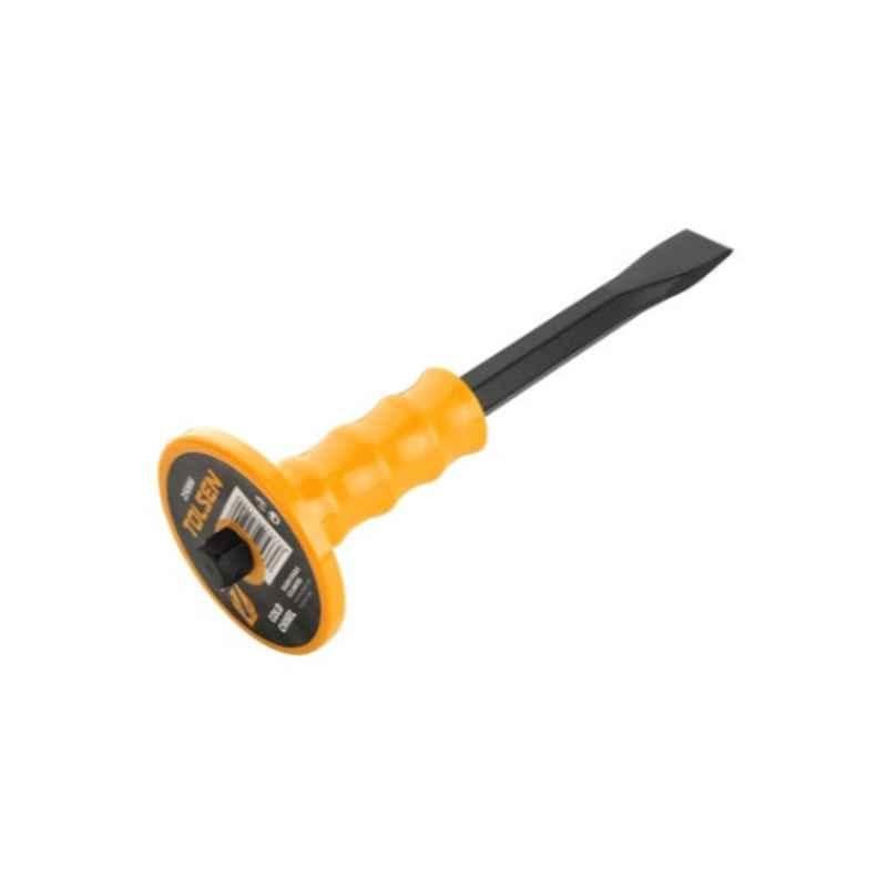 Tolsen 22x16x250mm Steel Orange & Black Cold Chisel