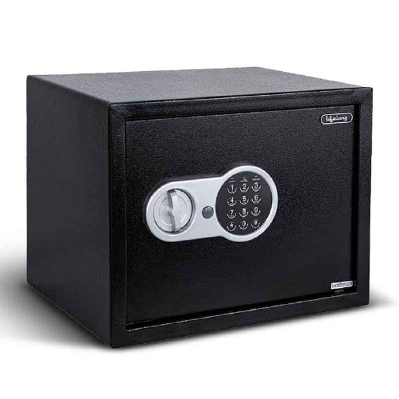 Lifelong 34 Litre Carbon Steel Home Safe Electronic Locker with LED Light, LLHSL12