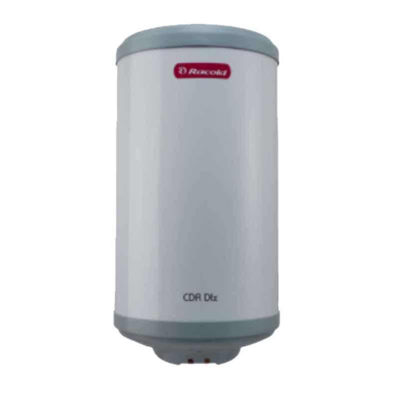 Racold CDR DLX 10L 2kW White 5 Star Horizontal Storage Water Heater