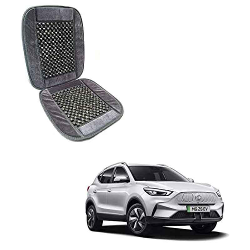 Kozdiko Wooden Bead & Nylon Grey Seat Cover for MG ZS EV