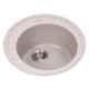 Anupam KS1108RW 20 inch Composite Granite Sand Beige Single Bowl Sink