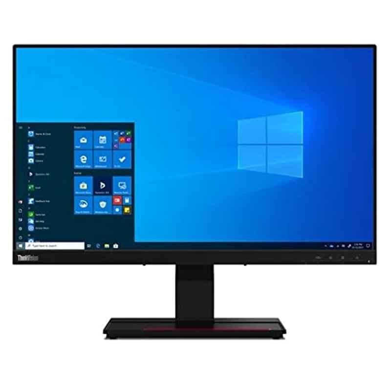 Lenovo ThinkVision T24T-20 23.8 inch FHD IPS Raven Black Monitor, 62C5GAR1WW