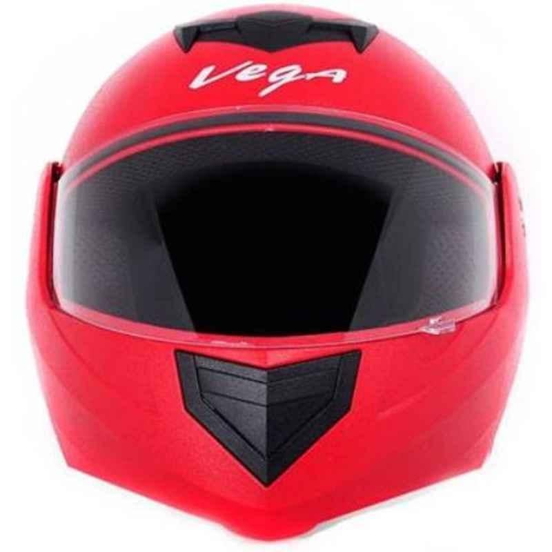 Buy Vega Crux Red Flip-Up Motorbike Helmet, Size (M, 570 mm