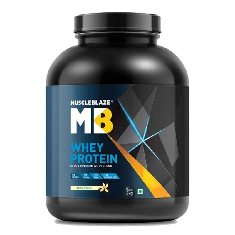 MuscleBlaze 2kg Vanilla 100% Whey Protein