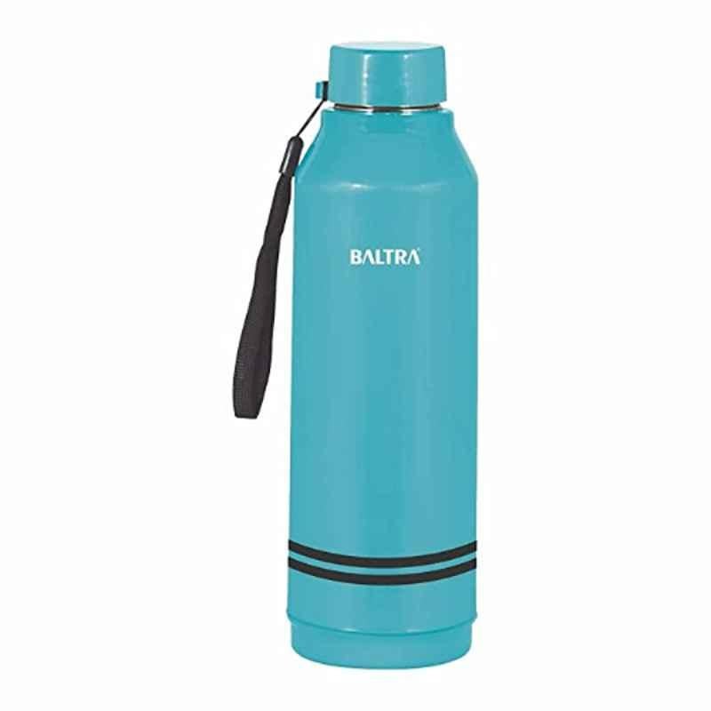 Baltra Jolly 700ml Stainless Steel Turquoise Hot & Cold Water Bottle, BSL296