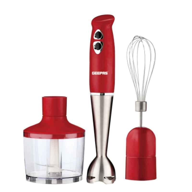 Geepas 400W 860ml Stainless Steel Hand Blender, GHB6136