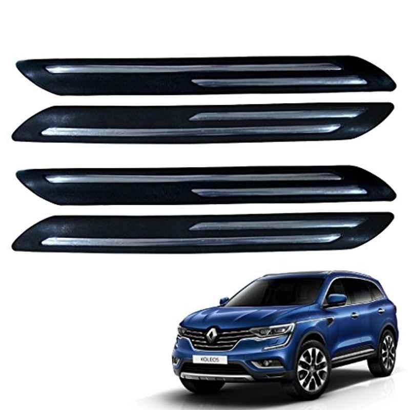 Kozdiko 4 Pcs Double Chrome Bumper Protector Set for Renault Koleos