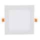 EGK 6W Cool White Square LED Panel Light with Driver (Pack of 4)