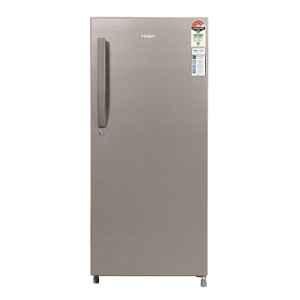 Haier HRD-1954 BS 195L 4 Star Dazzle Steel Direct Cool Single Door Refrigerator