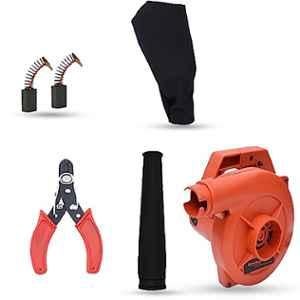Walkers 800W Plastic Red Electric Air Blower with Carbon Brushes & Wire Cutter, WKCB260