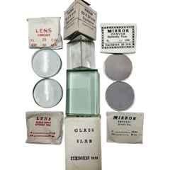 WKM 6 Pcs Glass Lens Set for Optics Study & Demonstrations