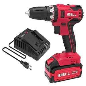 iBELL One Power 20V 38Nm Brushless Cordless Impact Drill with 4Ah Battery & Charger, BD20-38