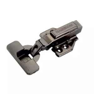 Harrison Stainless Steel Black Finish 8 deg Half Overlay 3D Hydraulic Hinge, 441