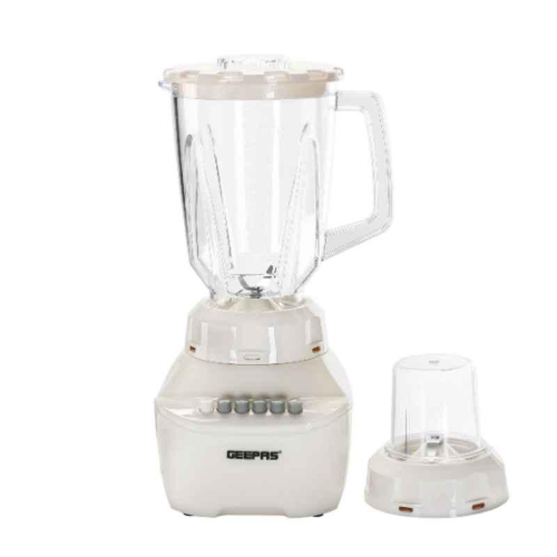 Geepas 400W 1.5L Stainless Steel 2 In 1 Blender, GSB5362