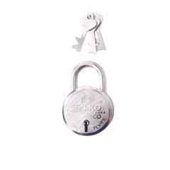 DELKO Eco 60mm 7 Lever Round Padlock with 3 Keys, DPE-0103 (Pack of 5)
