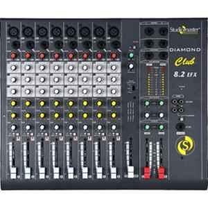 Studiomaster Professional 25Hz-19kHz Grey Sound Mixer, DC 8.2 EFX