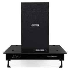 Faber 1095m3/hr 60cm Alligator Black Wall Mounting Chimney with Air purifier & Fan, 325.0601.890