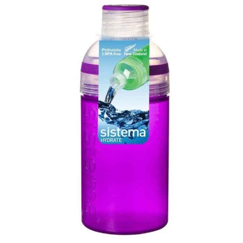 Sistema 480ml Purple Trio Bottle