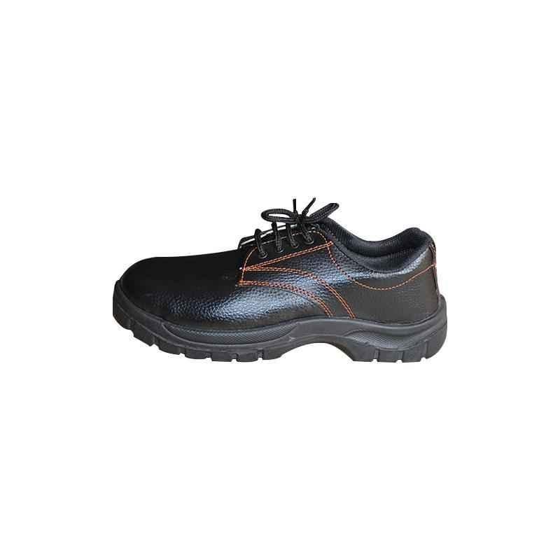 Dyke SPV-01 Steel Toe Black Work Safety Shoes, Size: 10