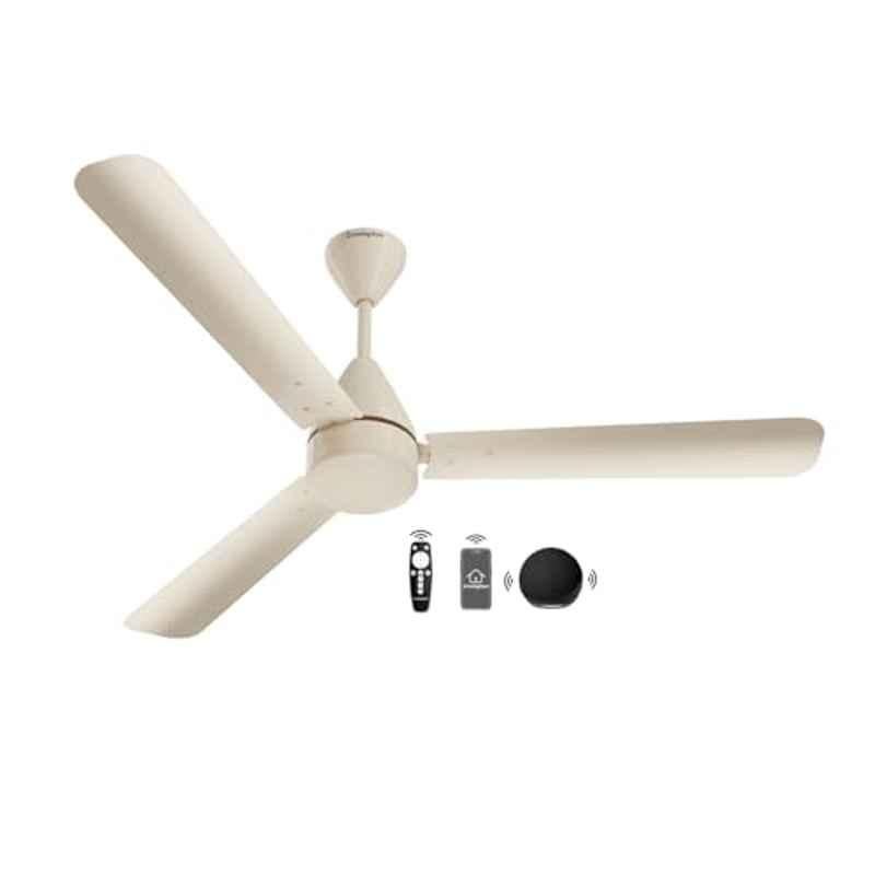 Crompton Hyperjet Smart 35W 350rpm Ivory 5 Star BLDC Ceiling Fan, Sweep: 1200 mm