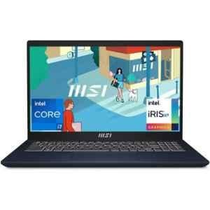 MSI B13M-290IN Modern 15 Star Blue Thin & Light Laptop with Intel Core i7 13th Gen 1355U/8GB/512GB SSD/Windows 11 Home & 15.6 inch Display, 9S7-15H114-290