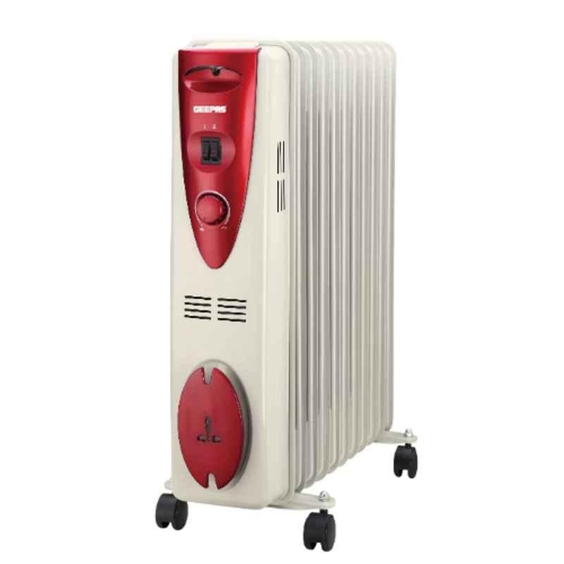Geepas 2000W 13 Fins Oil Filled Radiator Heater, GRH28502