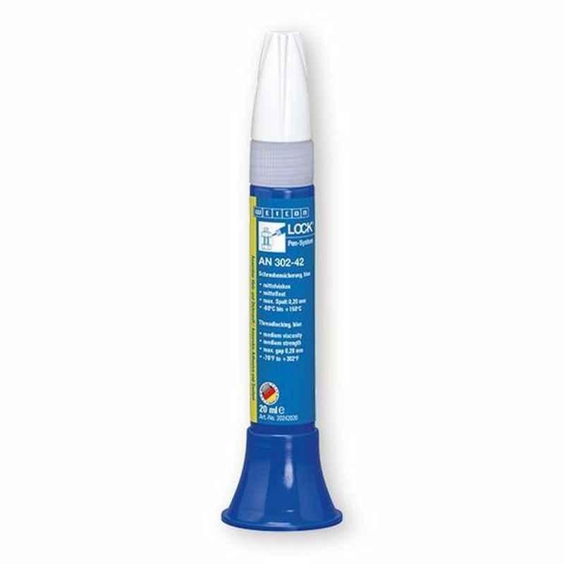 Weicon AN 302-42 Threadlocking Adhesive, 30242020, Weiconlock, 20ml
