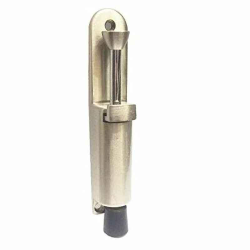 Robustline 7x1.5 inch Silver Zinc Foot Door Stopper