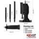 Krost 4.5A ABS & Metal Black Electric Drill Driver