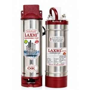 Laxmi V4 1.5HP Single Phase 20 Stage Borewell Water Submersible Pump with Panel, Head Range: 400 ft