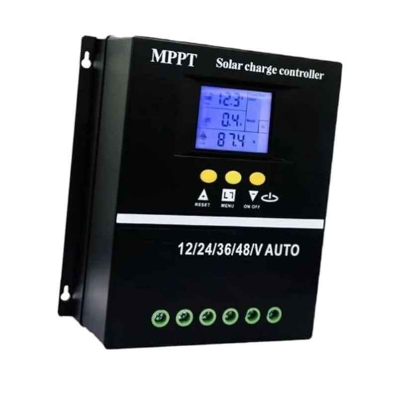 Ametron 100A 12-48V PWM Solar Charge Controller with LCD Display & USB Ports