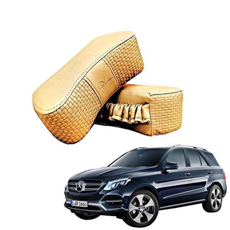 Kozdiko 2 Pcs Memory Foam Beige Luxurious Neck Rest Set for Mercedes Benz GLE-Class, koz_35723