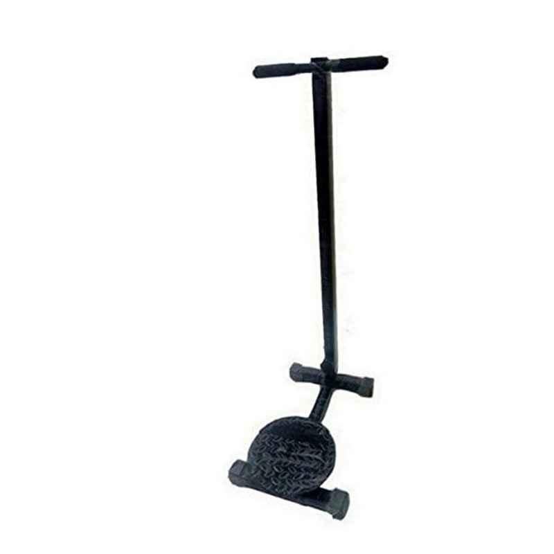 Spanco Black Single Twister (with 125kg Holding Capacity) Standing Twister Along with Handles, Multipurpose Folding Fitness Bench, Exercise Bench, Home Gym Bench, Physiotherapy Bench