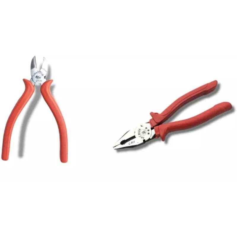 Sky Blue 2 Pcs 7.8 inch Lineman Plier Combo, SBE_PLIER_0305