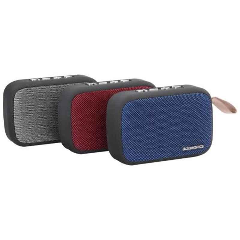 Zebronics Delight Red Portable Bluetooth Speaker