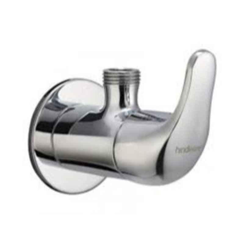 Hindware Essence Neo Chrome Brass Angular Stop Cock with Wall Flange, F480006