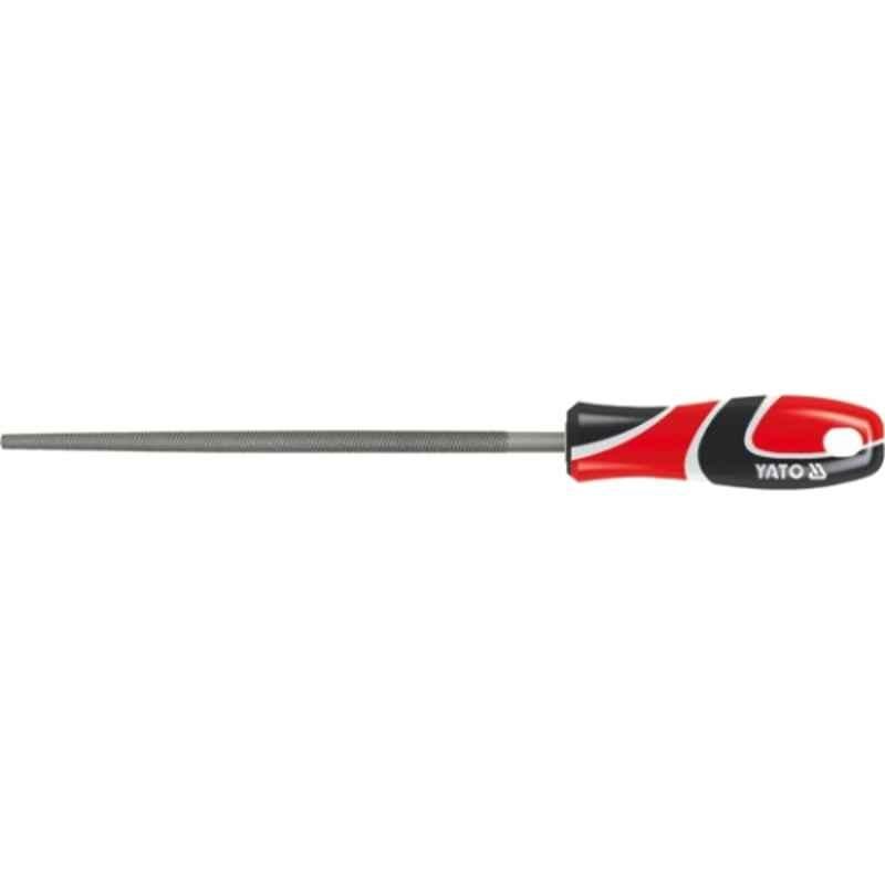 Yato 150mm Second Cut Steel Round File, YT-6184