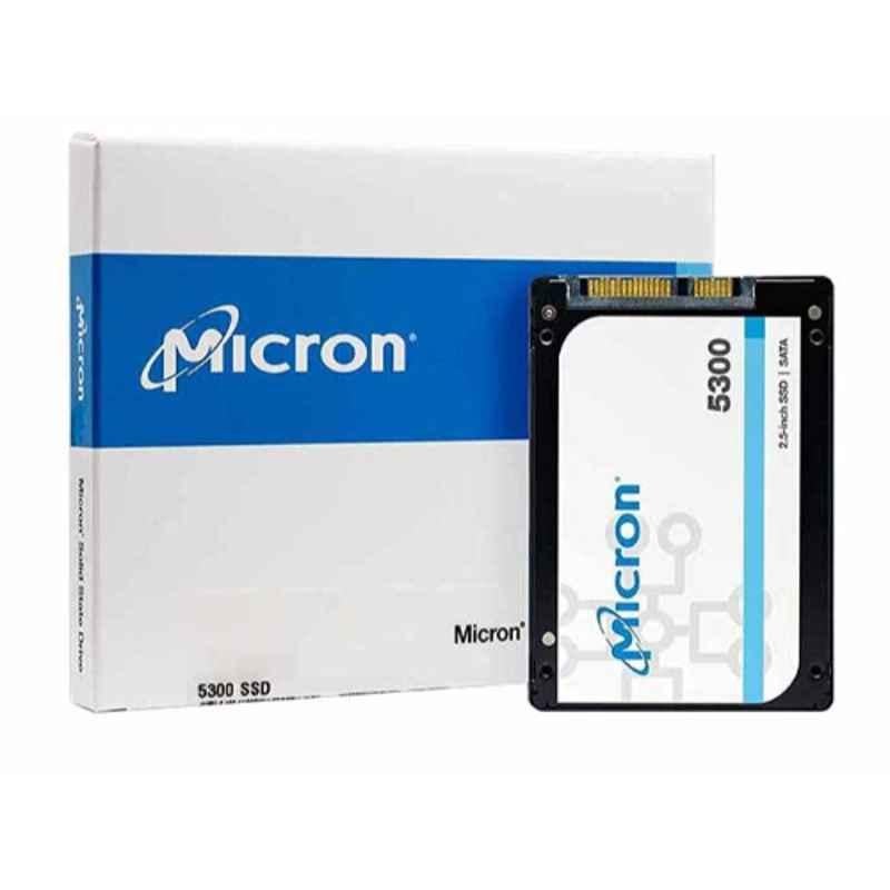 Micron 5300 PRO 3840GB SATA 2.5 inch (7mm) Non-SED Enterprise SSD (Tray), MTFDDAK3T8TDS-1AW1ZABYYT
