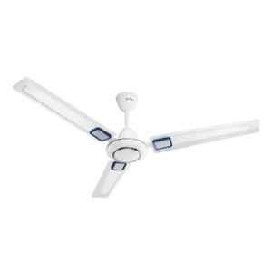 Candes Seltos 50W White Blue 3 Blades Energy Saving Ceiling Fan, 48SeltosWBL1cc, Sweep: 1200 mm