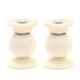 Nixnine Plastic Ivory Magnetic Door Stopper, NO-7_IVR_2PS_A (Pack of 2)