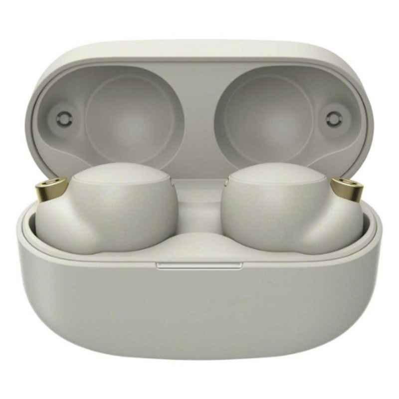 Sony 6mm Silver True Wireless Noise Cancelation Bluetooth Earbuds, WF-1000XM4/S