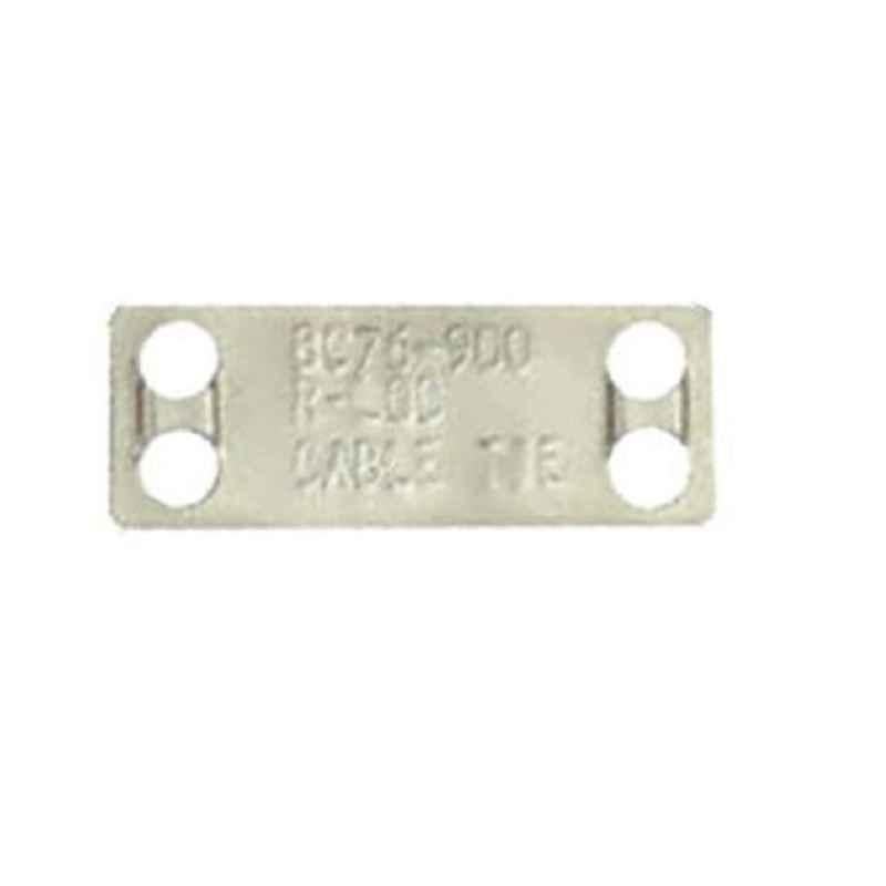 R-Loc 100 Pcs 50mm Stainless Steel 316 Laser Custom Marked Tags Box, T5019L