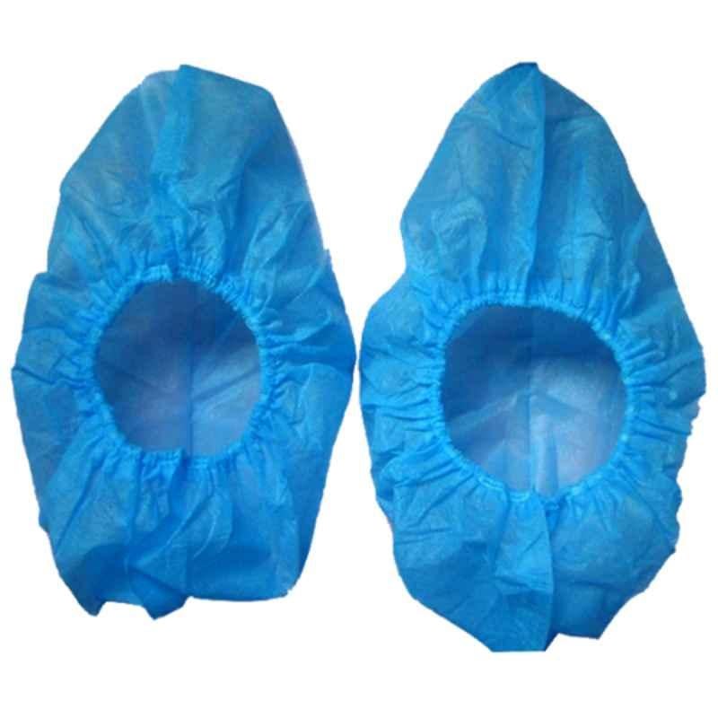 Workman Non Woven Blue Disposable Shoe Cover, WKSC-030, Size: Free