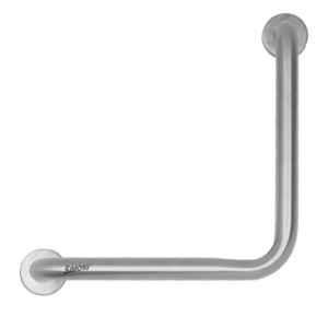 Simons 12x12 inch 90 degree L Shape Stainless Steel 304 Matt Silver Grab Bar for Bathroom Handrailing & Safety Handle, S-GB-12-12-L