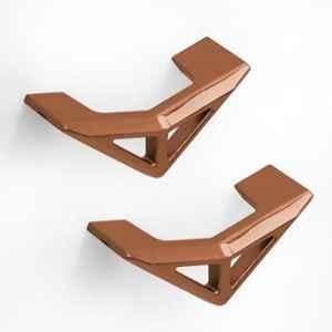 Plantex Knobs for Drawer/Triangle Knobs for Cabinets/Drawer Handle/Pull-Push Knob for Kitchen/Bedroom/Office Drawers (Pack of 2) Rose Gold