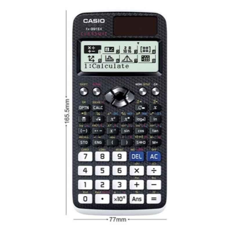 Casio FX991EX Plastic Black Engineering & Scientific Calculator