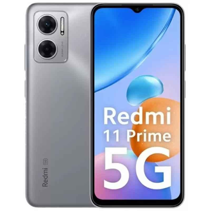 Redmi 11 Prime 5G 4GB/64GB 6.58 inch Chrome Silver Smartphone, 22041219I