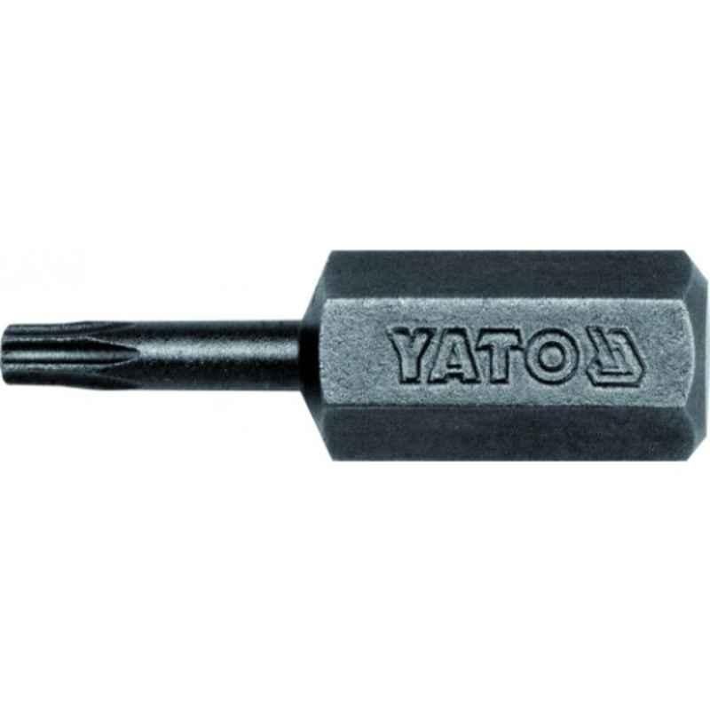 Yato 50 Pcs T25x8x30mm AISI S2 Torx Impact Screwdriver Bit Box, YT-7900