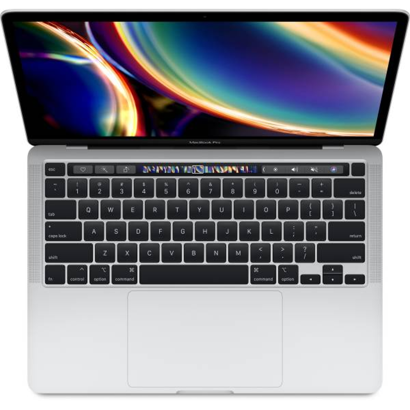 Apple 13-inch MacBook Pro with Touch Bar: 2.0GHz quad-core 10th-generation Intel Core i5 Processor, 1TB-Silver, MWP82HN/A
