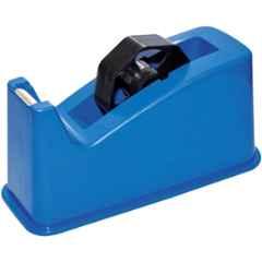 Omega Elegant 1 inch Plastic Blue Tape Dispenser, 1748 (Pack of 5)